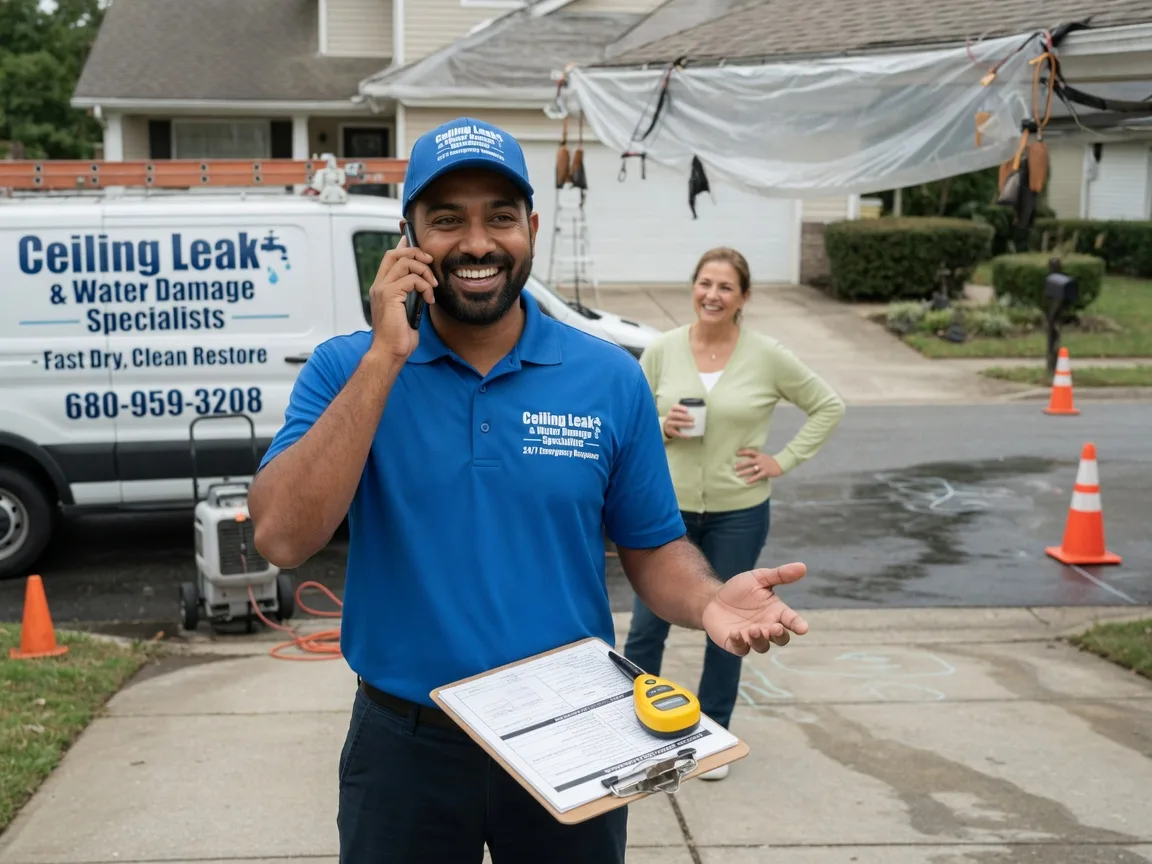 Ceiling Leak Cleanup Marfa, TX FAQs